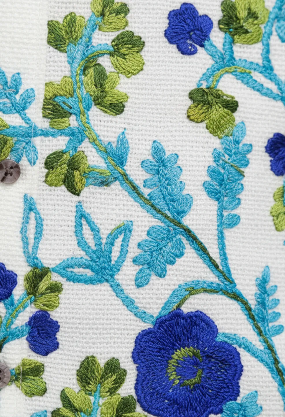 Blue Garden 100% Cotton Shirt