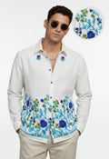 Blue Garden 100% Cotton Shirt