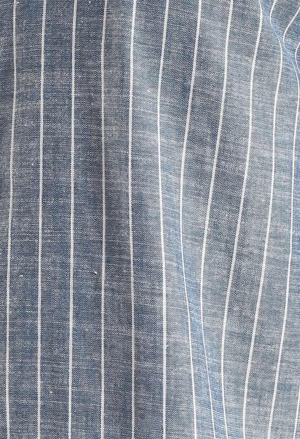Classic Blue Linen Cotton Shirt