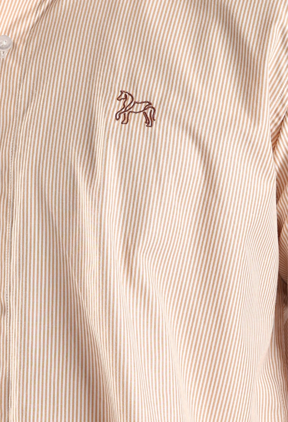 Golden Poly Cotton Shirt