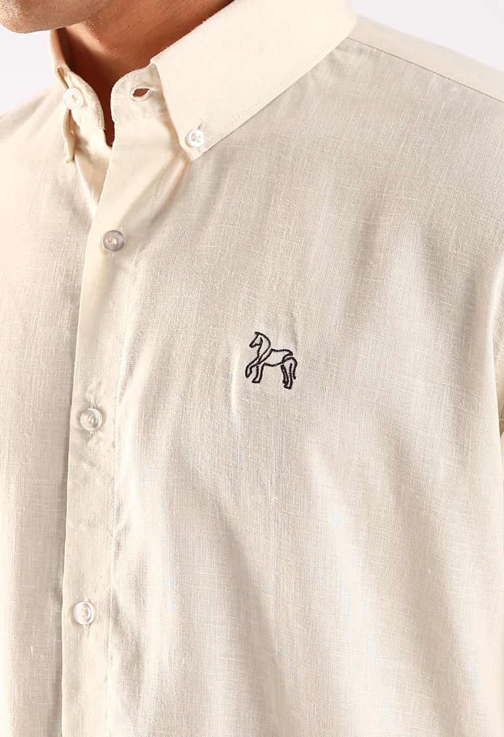 Linen Cream Shirt