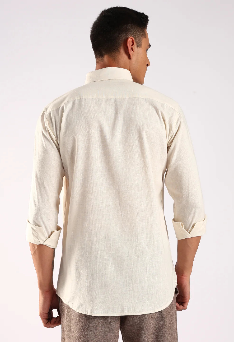 Linen Cream Shirt