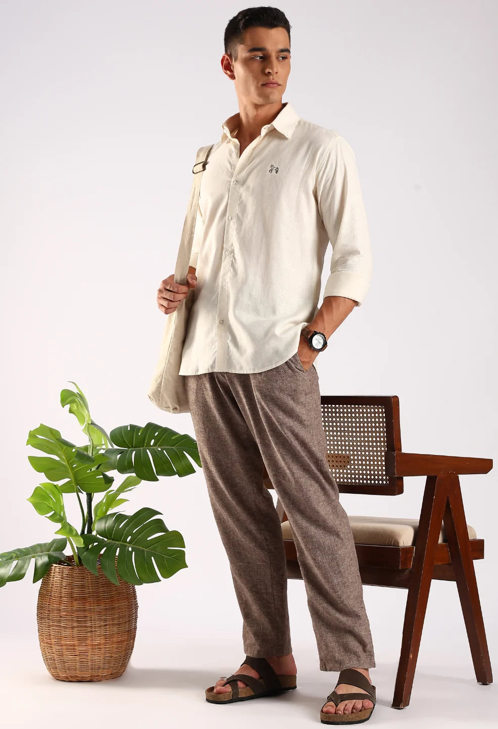 Linen Cream Shirt