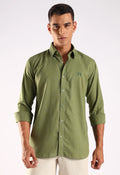 Linen Green Shirt