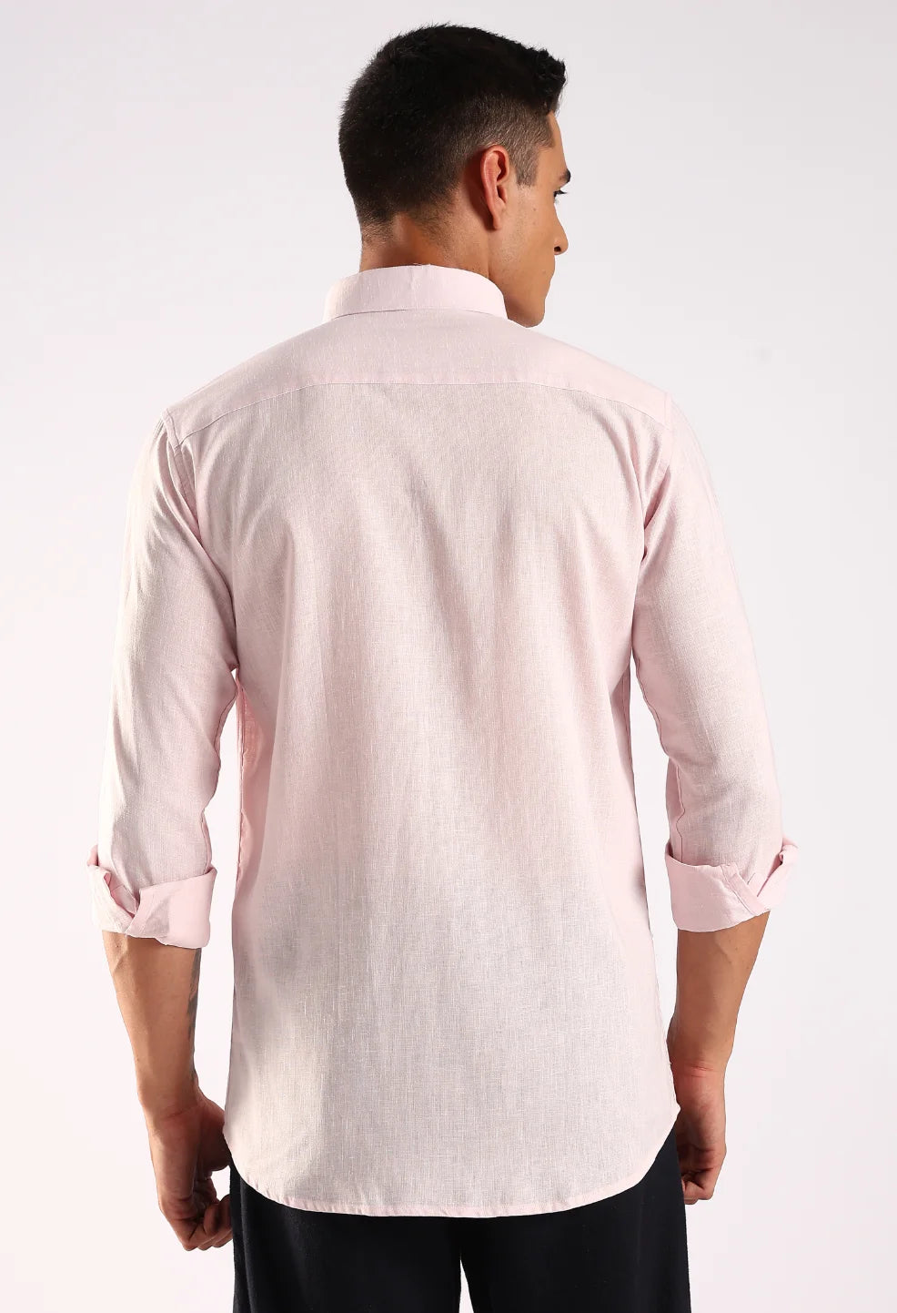 Linen Pink Shirt