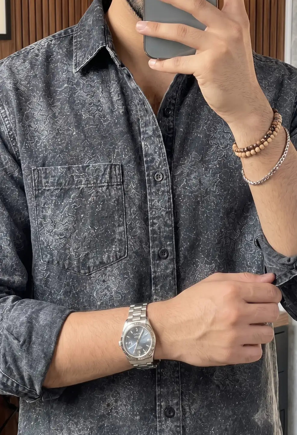 Washed Charcoal Shirt